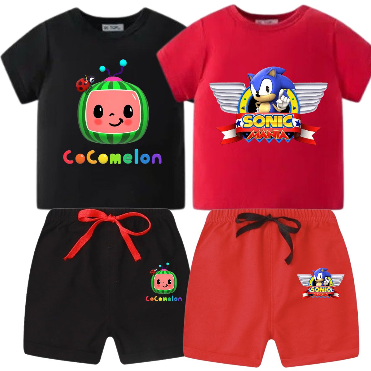 Buy 1 Get 1 FREE Printed Summer Suits for Kids