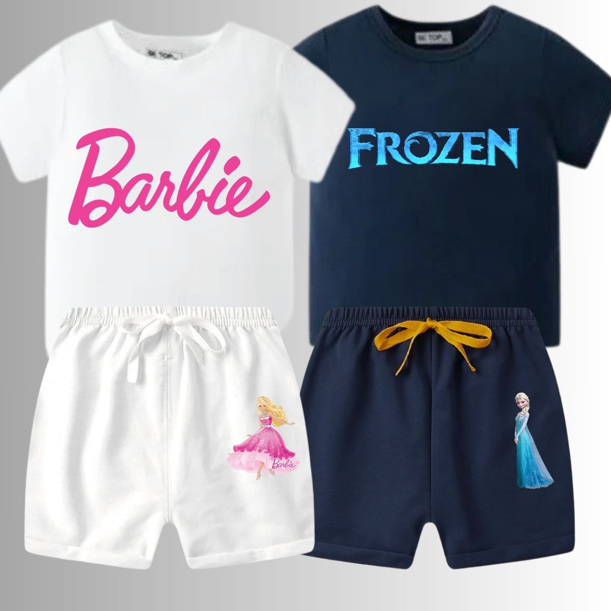 Buy 1 Get 1 FREE Printed Summer Suits for Kids