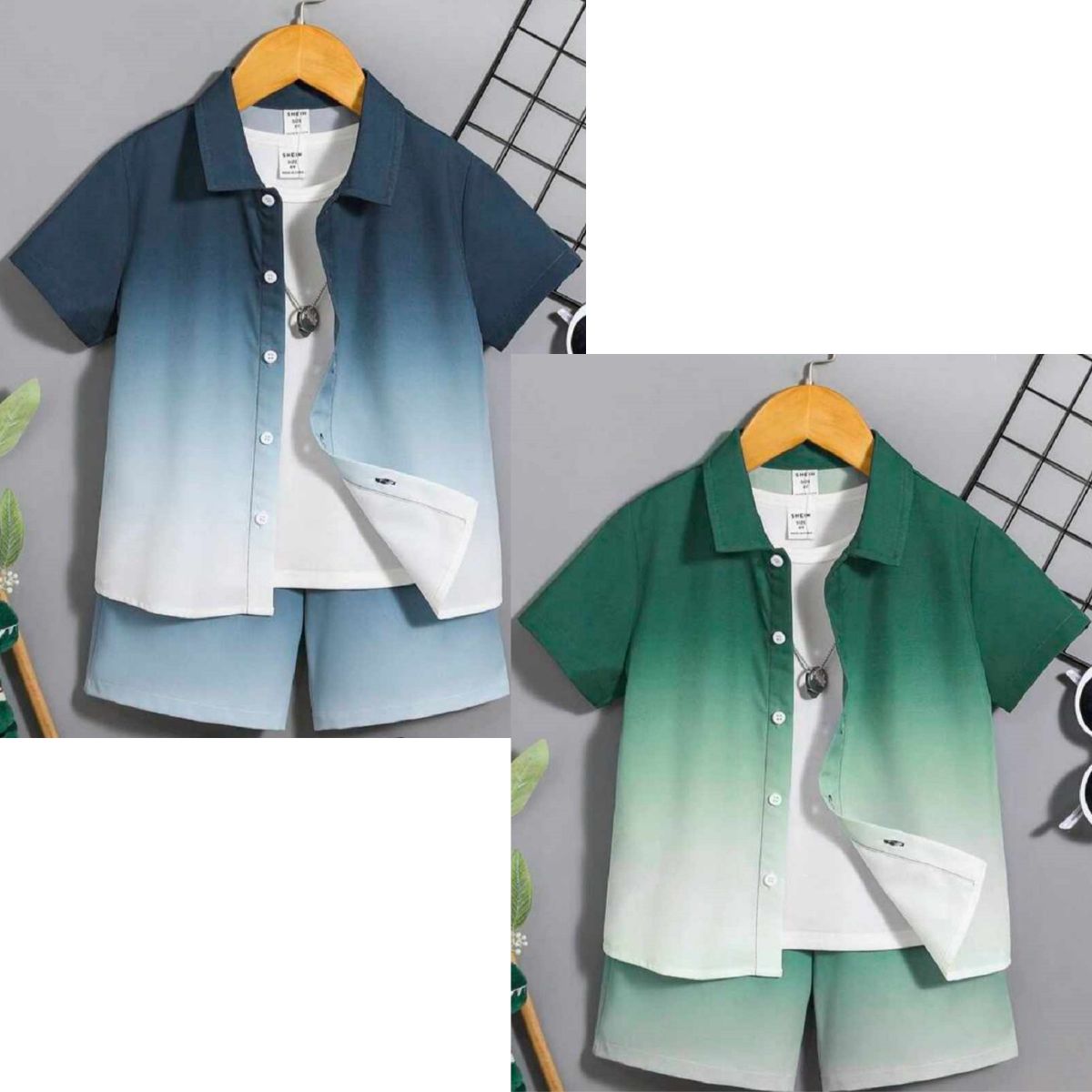 Pack of 2 Kids Casual Summer Suits