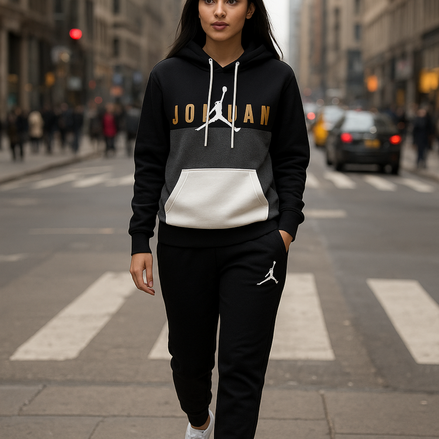 Three Panel JOR-DANO Track Suit for Women