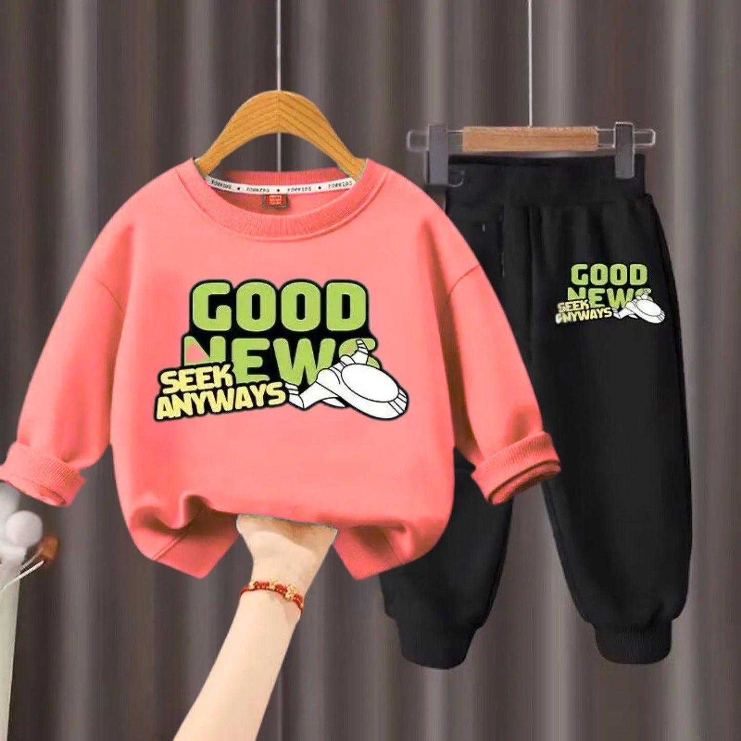 Printed Track Suit for Kids