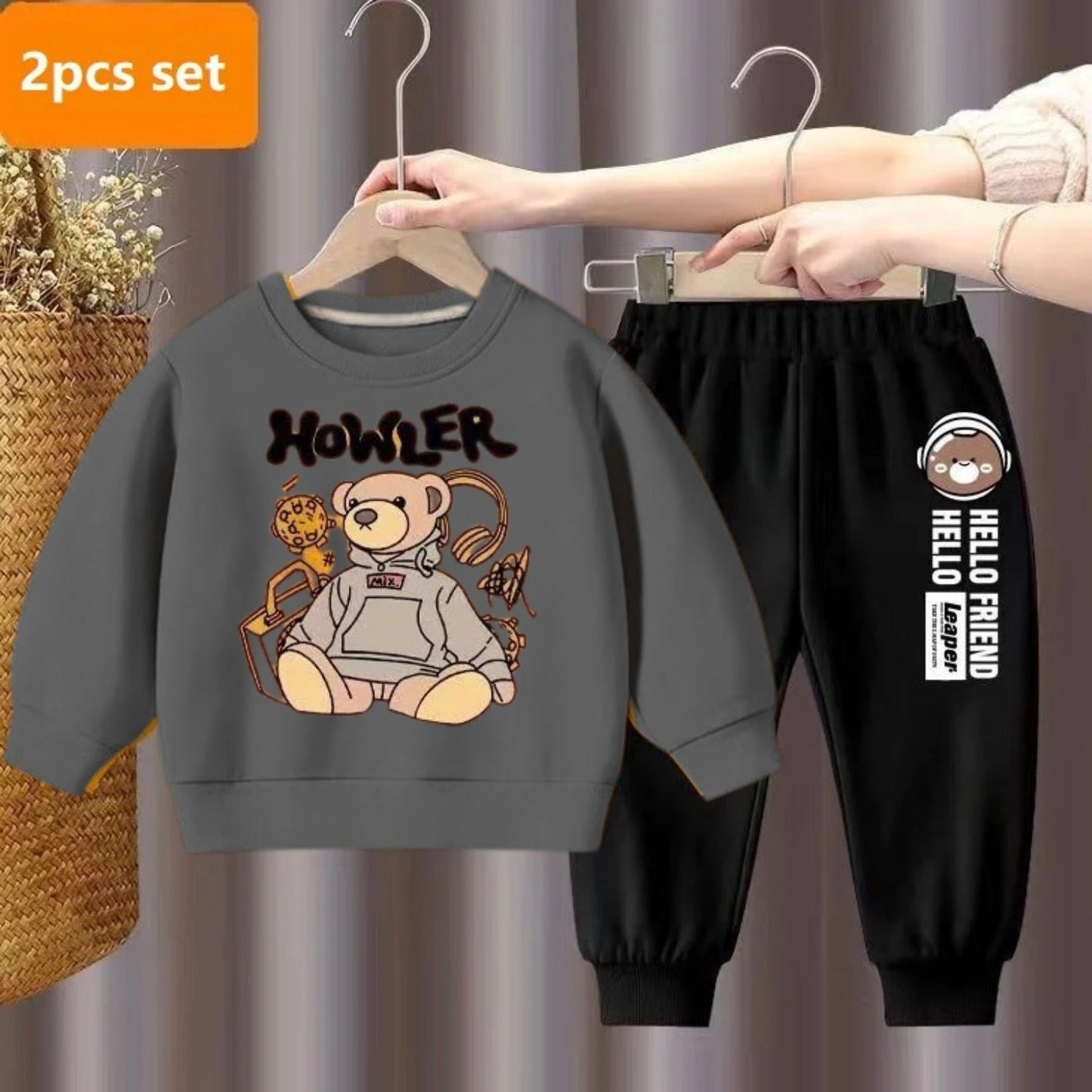 Printed Track Suit for Kids