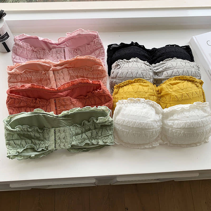 Strapless Padded Bra with Hooks (Product Code: 820)