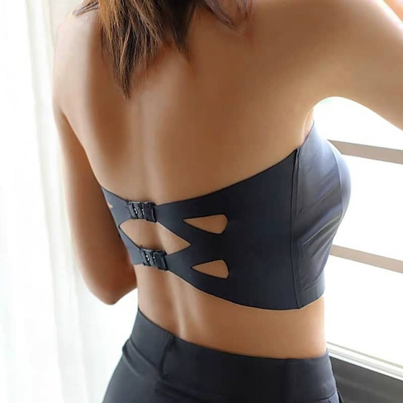 Strapless Padded Seamless Bra with Hooks (Product Code: 101)