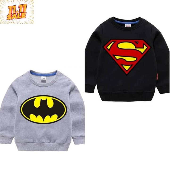 Pack of 2 Printed Sweat Shirts for Kids