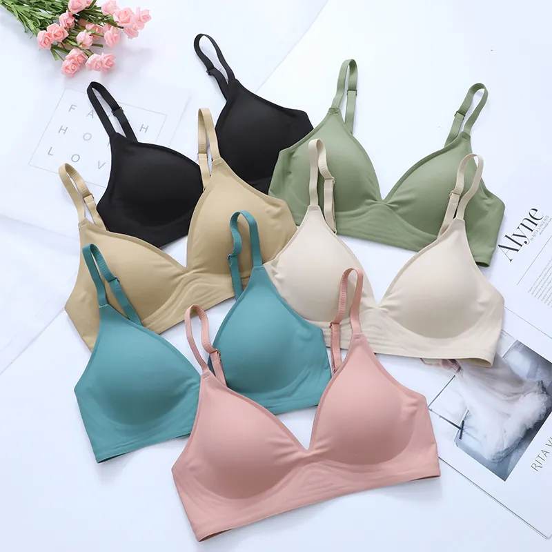 Seamless Unpadded Lycra Bra