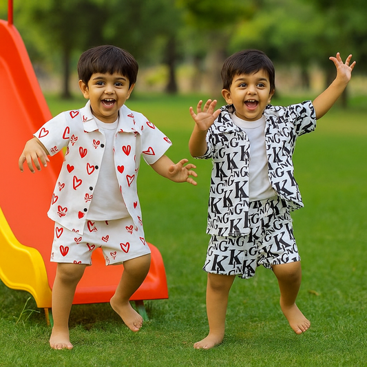 Pack of 2 Kids Casual Summer Suits