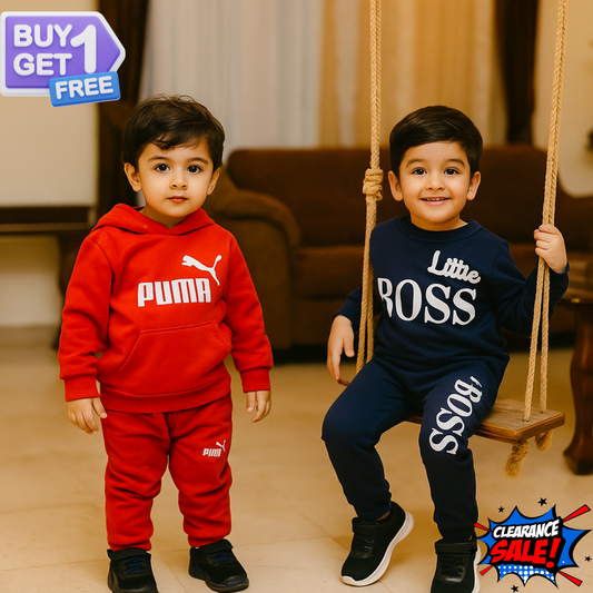 Buy 1 Get 1 Free TrackSuits for Kids (Stock Clearance Sale)
