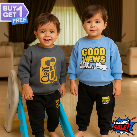 Buy 1 Get 1 Free TrackSuits for Kids (Stock Clearance Sale)
