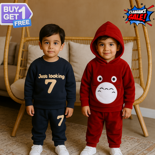 Buy 1 Get 1 Free TrackSuits for Kids (Stock Clearance Sale)