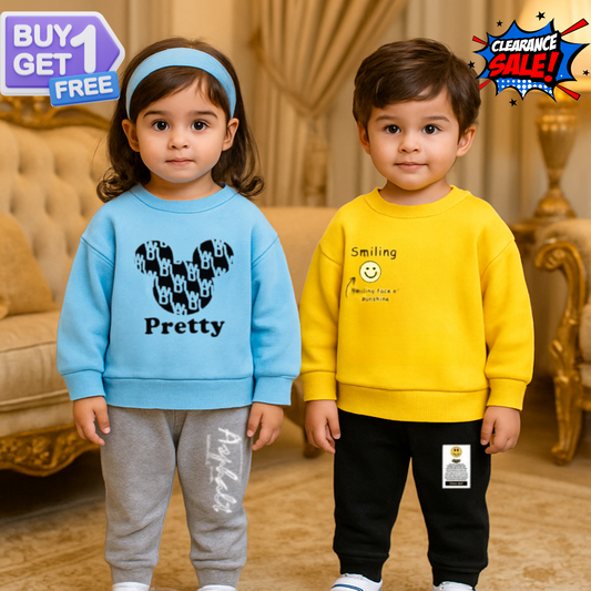 Buy 1 Get 1 Free TrackSuits for Kids (Stock Clearance Sale)