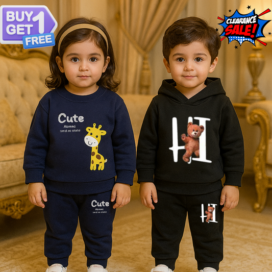 Buy 1 Get 1 Free TrackSuits for Kids (Stock Clearance Sale)