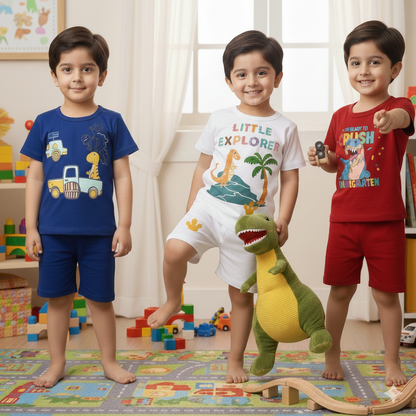 Pack of 3 Premium Summer Suits for Kids