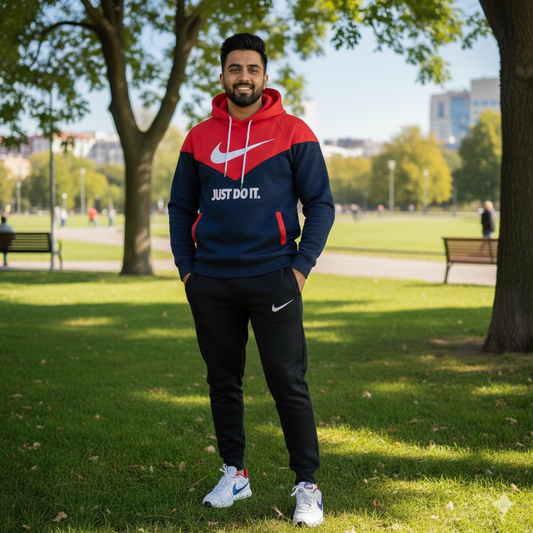 Dual Panel Track Suit for Men