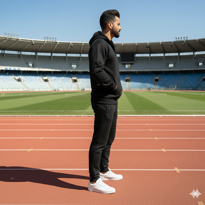 Half Zip Fleece Track Suit for Men