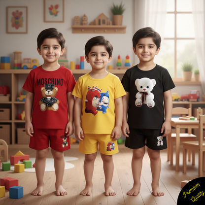 Pack of 3 Premium Summer Suits for Kids