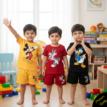 Pack of 3 Premium Summer Suits for Kids