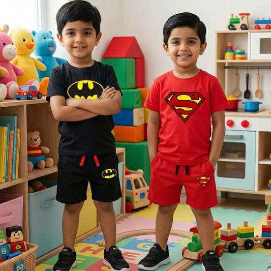 Buy 1 Get 1 FREE Printed Summer Suits for Kids