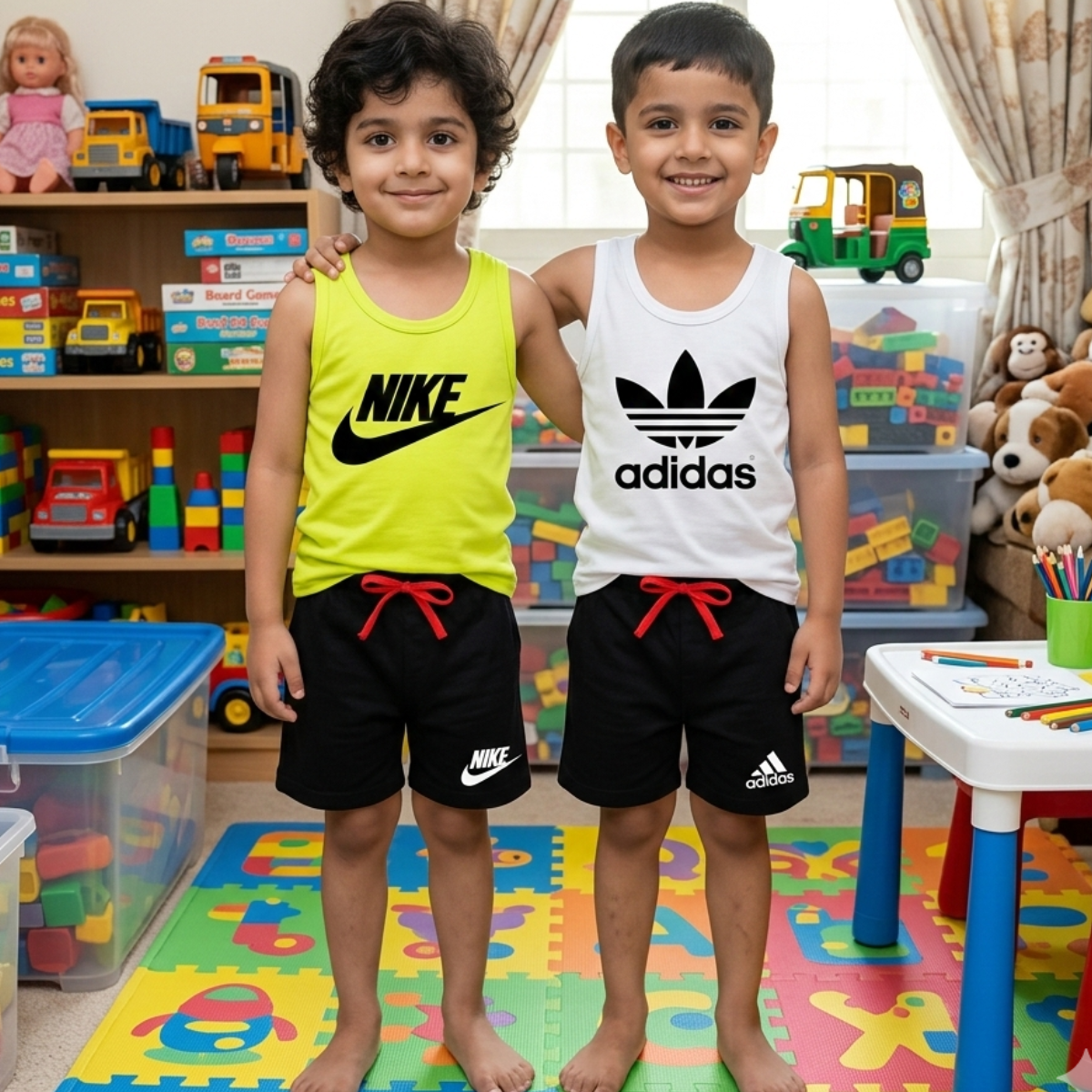 Buy 1 Get 1 FREE Premium Sando Suit for Kids