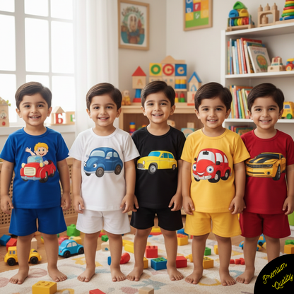 Pack of 5 Premium Summer Suits for Kids