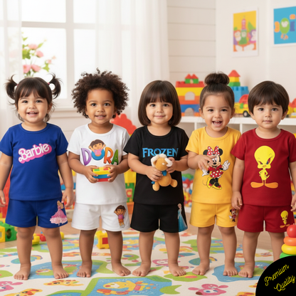 Pack of 5 Premium Summer Suits for Kids
