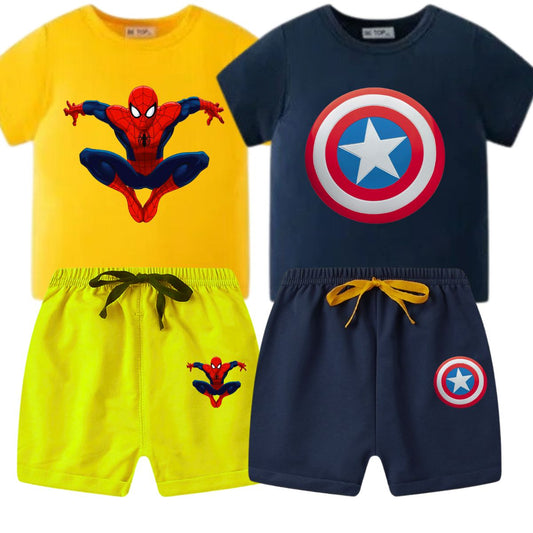 Buy 1 Get 1 FREE Printed Summer Suits for Kids