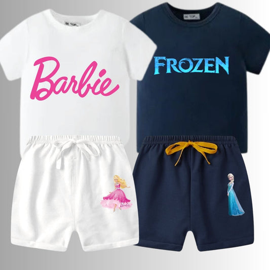 Buy 1 Get 1 FREE Printed Summer Suits for Kids