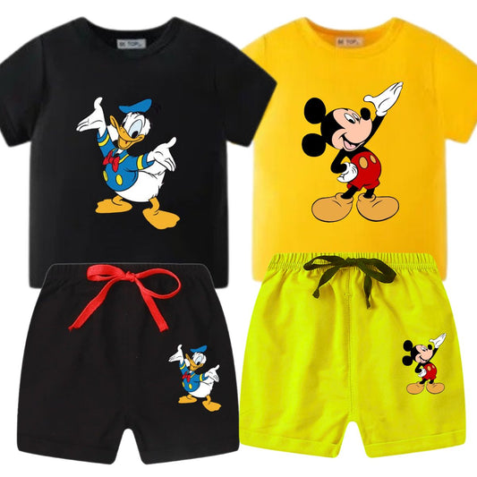 Buy 1 Get 1 FREE Printed Summer Suits for Kids