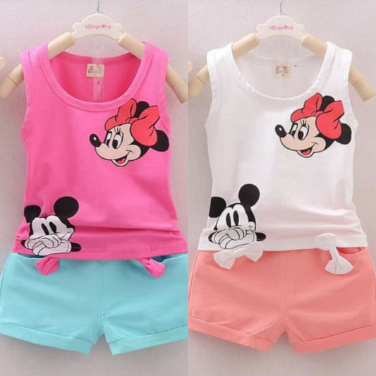 Buy 1 Get 1 FREE MnM Short Printed Sando Suits for Kids
