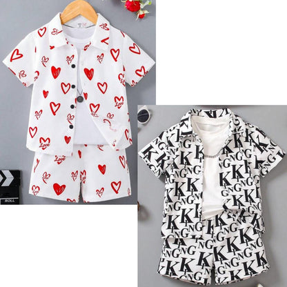 Pack of 2 Kids Casual Summer Suits