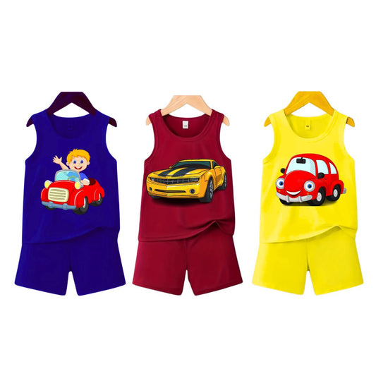 Pack of 3 Premium Sando Suits for Kids