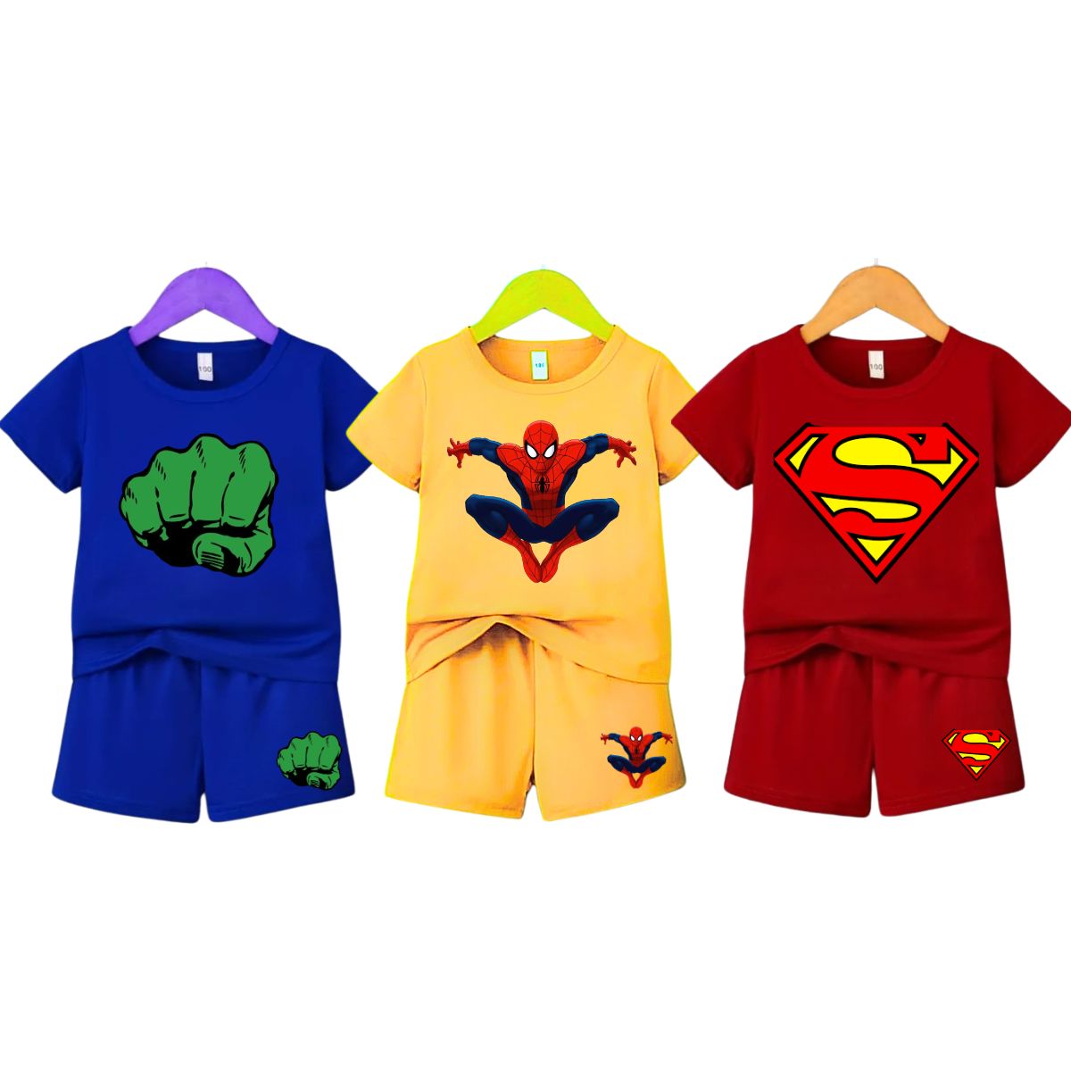 Pack of 3 Premium Summer Suits for Kids