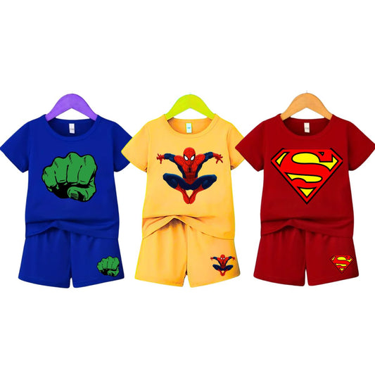 Pack of 3 Premium Summer Suits for Kids