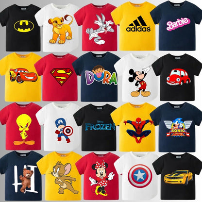 Random Deal Pack of 5 Tshirts for Kids