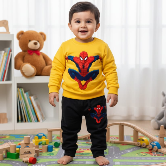 Spiderman Printed Track Suit For Kids