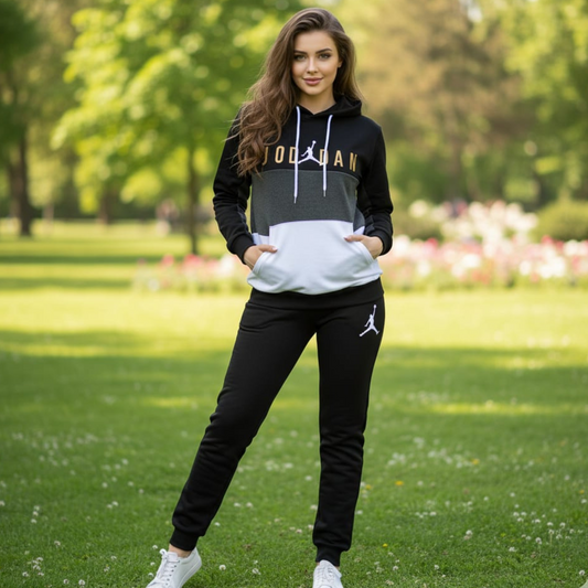 Three Panel JOR-DANO Track Suit for Women