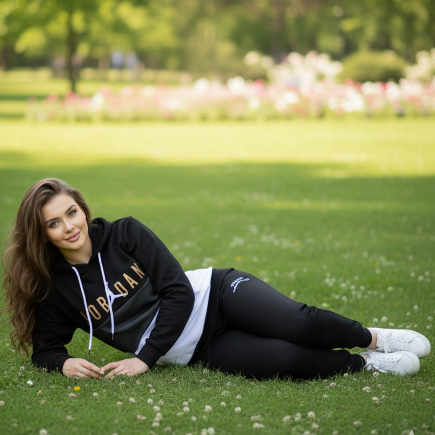 Three Panel JOR-DANO Track Suit for Women