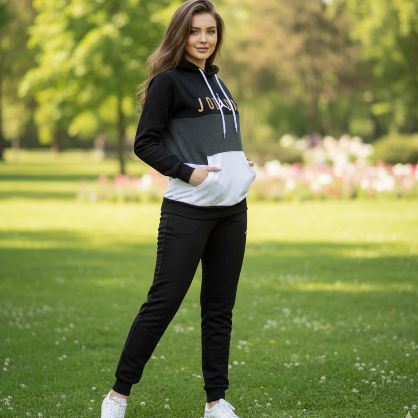 Three Panel JOR-DANO Track Suit for Women