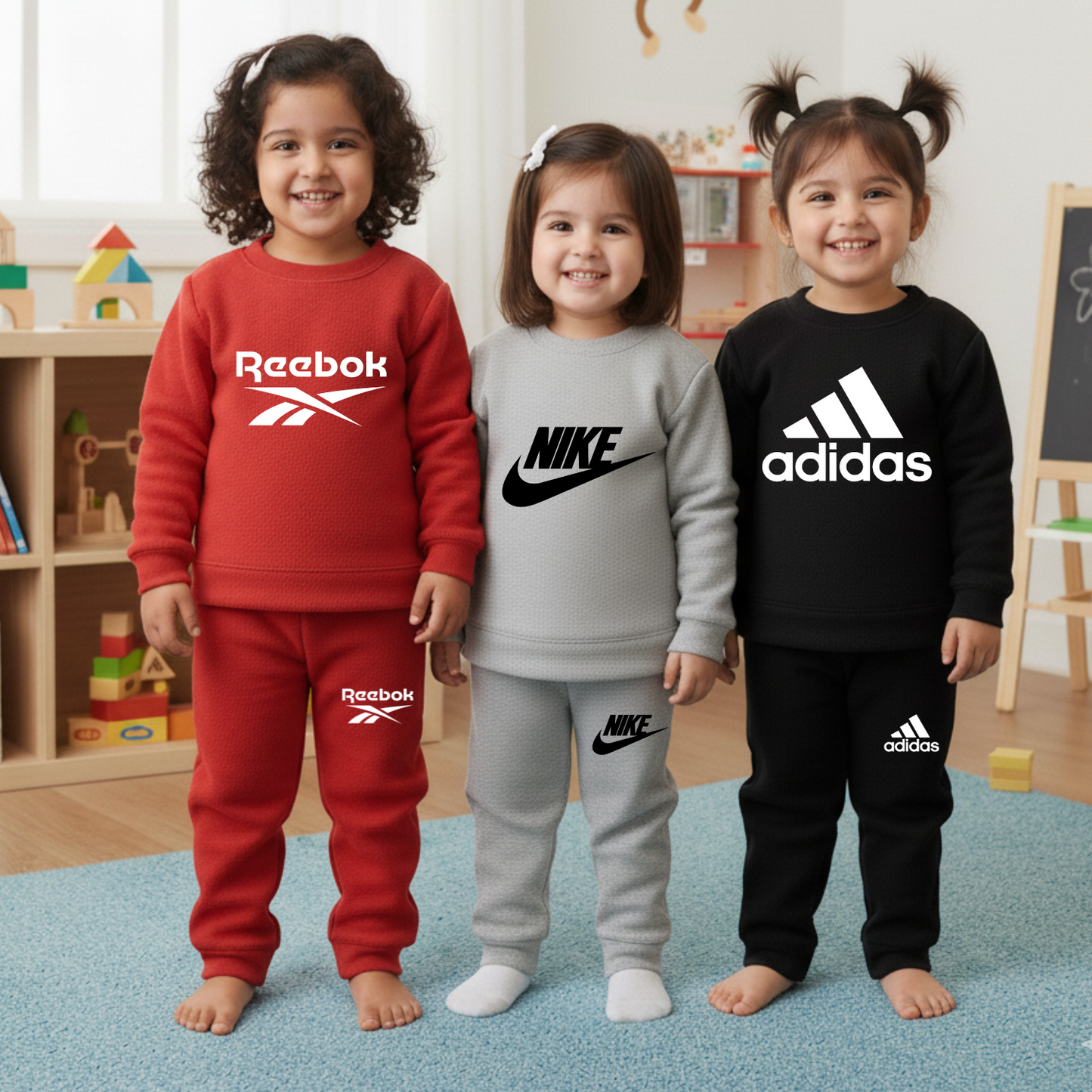 Pack of 3 Track Suit for Baby Girls