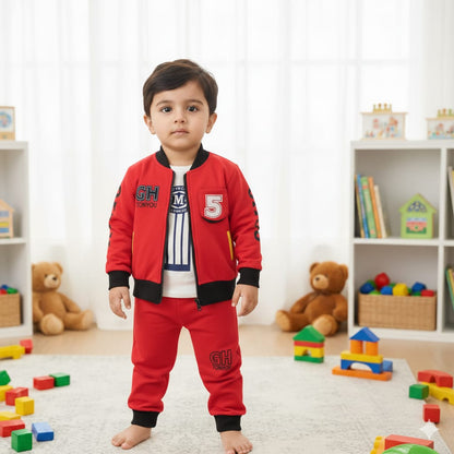 KIDS VARSITY STYLE TRACKSUIT