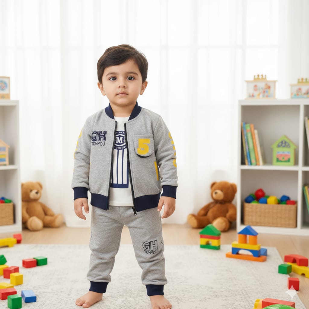 KIDS VARSITY STYLE TRACKSUIT