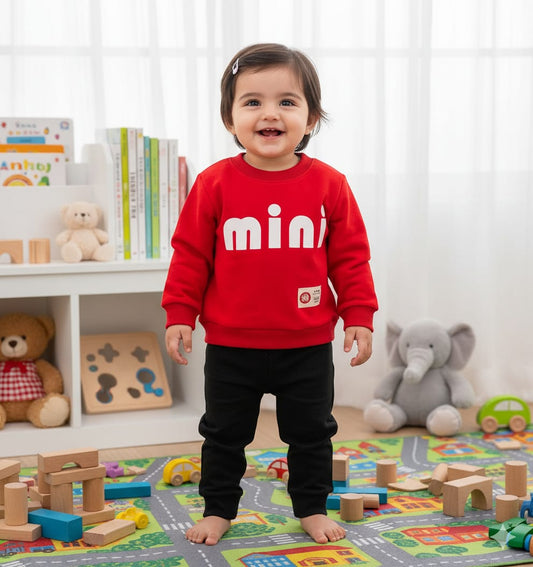 Red Mini Track suit Kids