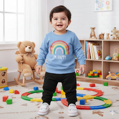Blue Rainbow Track suit Kids
