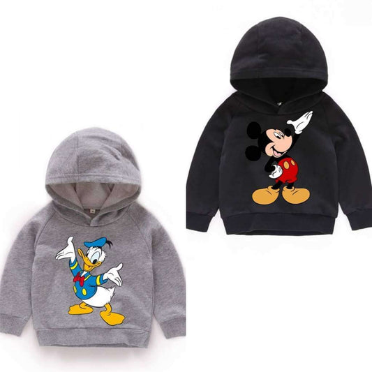 Pack of 2 Kids Printed Hoodies