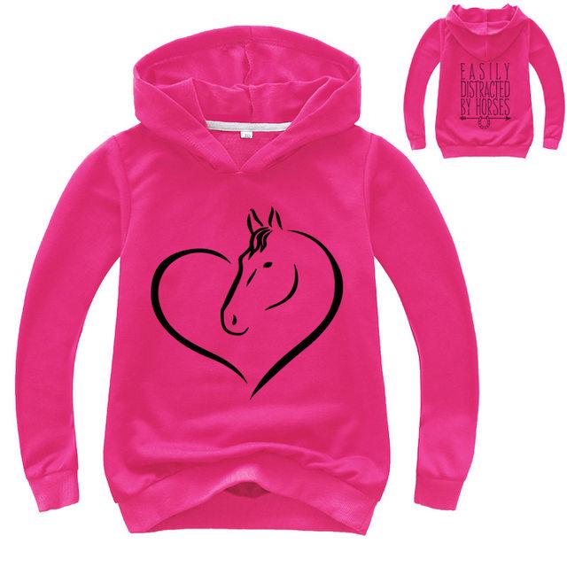 PACK OF 2 UNI CORN PRINTED KIDS HOODIES