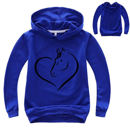 PACK OF 2 UNI CORN PRINTED KIDS HOODIES