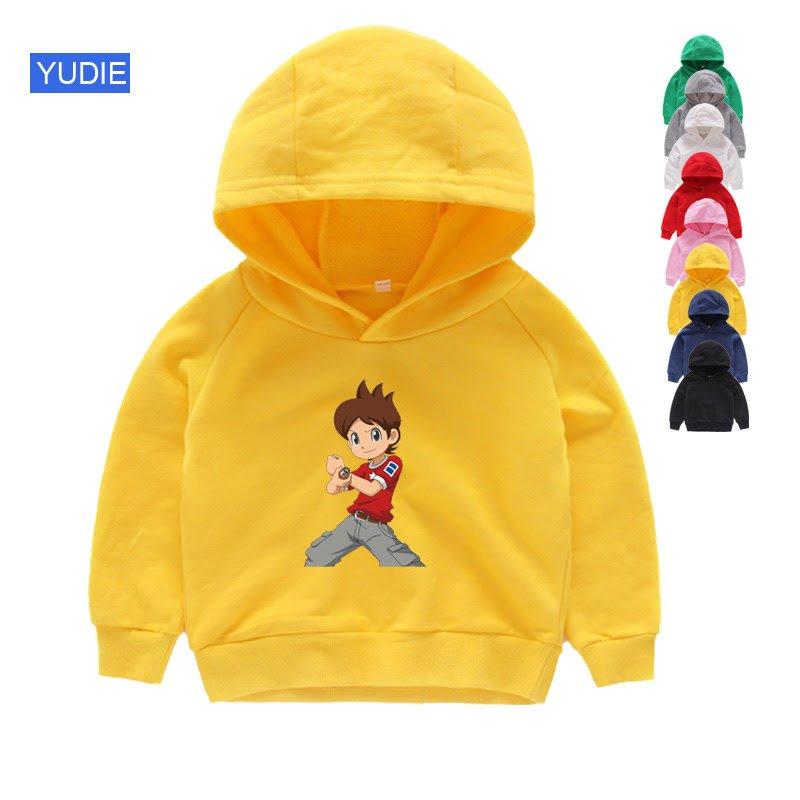 PACK OF 2 PRINTED HOODED SWEAT SHIRTS FOR BOYS