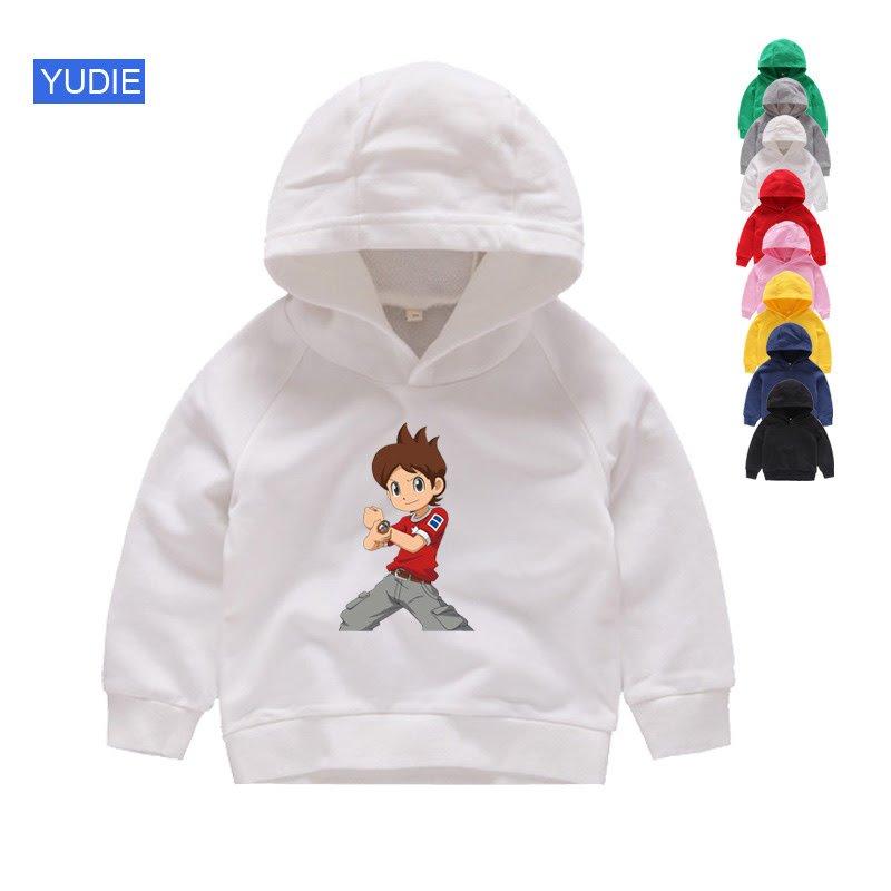 PACK OF 2 PRINTED HOODED SWEAT SHIRTS FOR BOYS
