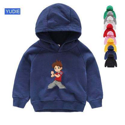 PACK OF 2 PRINTED HOODED SWEAT SHIRTS FOR BOYS