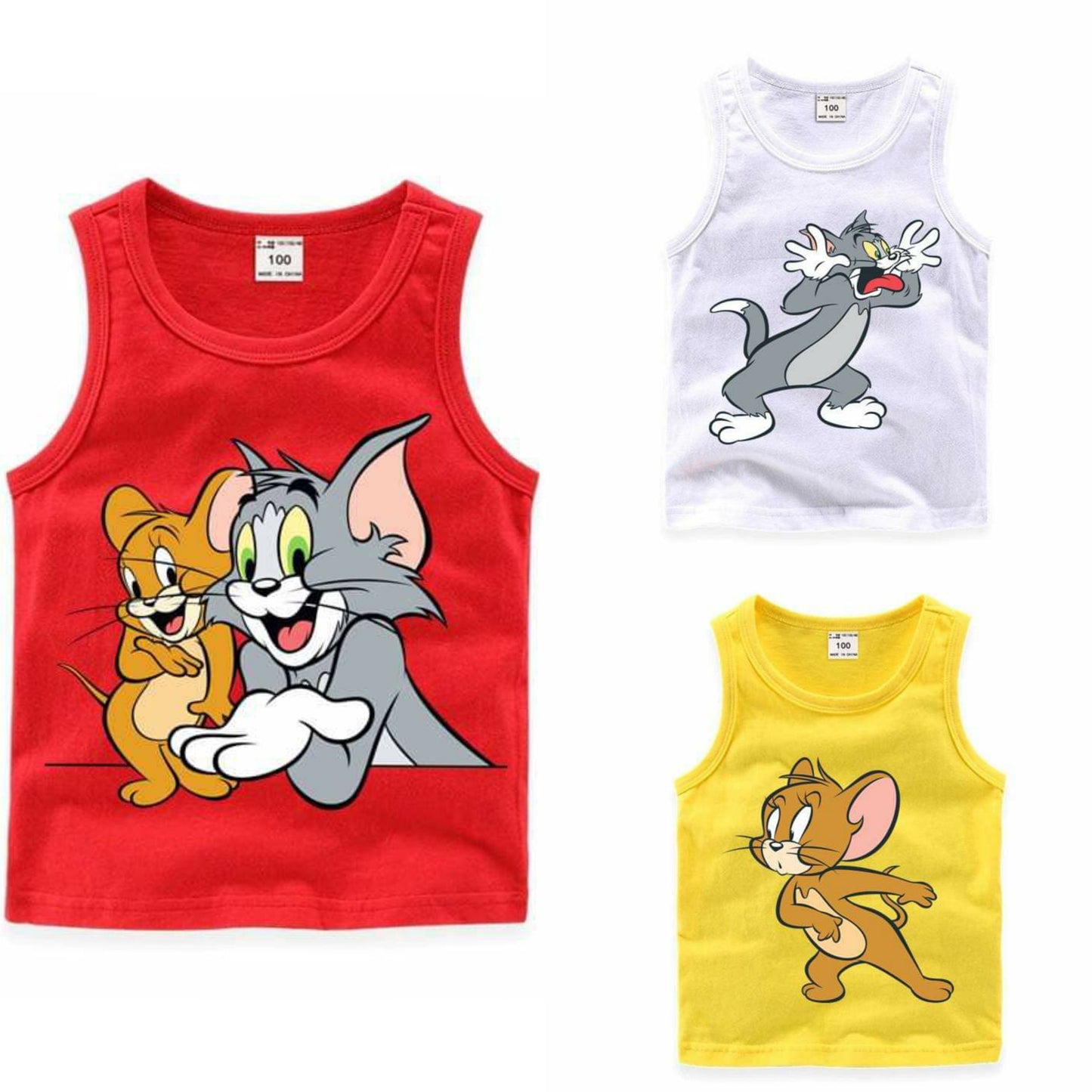 Buy 2 Get 1 Free Sando printed T Shirts for Kids